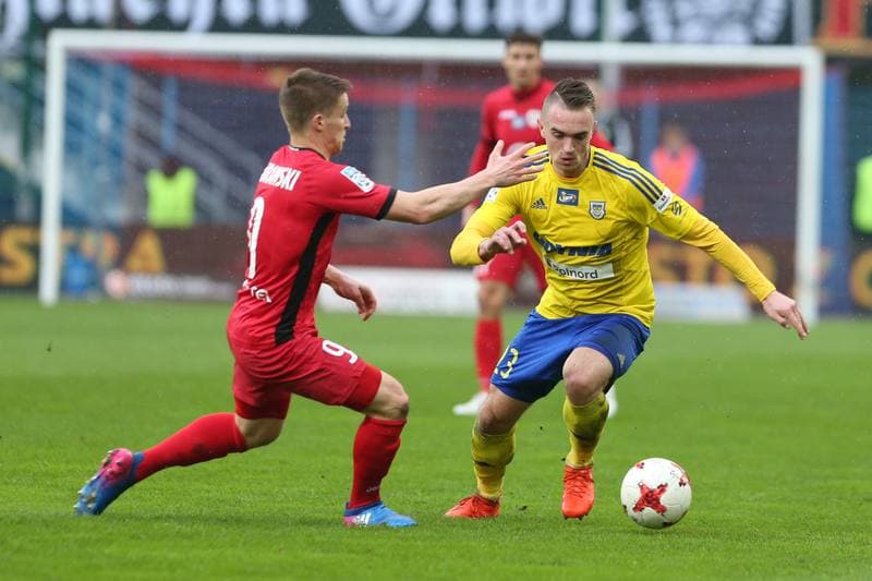 Football. Lotto Ekstraklasa. Piast Gliwice - Arka Gdynia. 18.03.2017