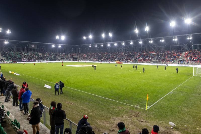 Football. Fortuna I Liga. Zaglebie Sosnowiec - GKS Katowice. 25.02.2023