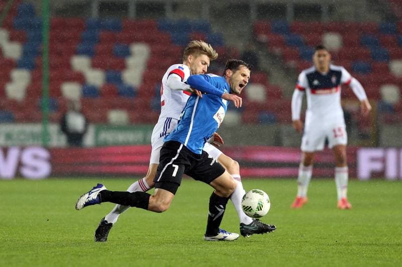 Football. Nice I Liga. Gornik Zabrze - Sandecja Nowy Sacz. 17.03.2017