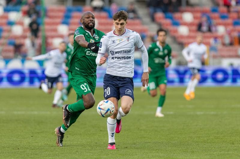 Football. PKO BP Ekstraklasa. Gornik Zabrze - Radomiak Radom. 12.02.2023