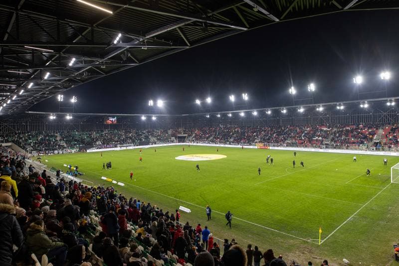 Football. Fortuna I Liga. Zaglebie Sosnowiec - GKS Katowice. 25.02.2023