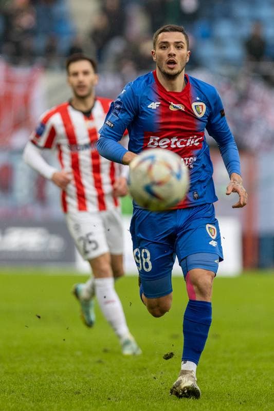 Football. PKO BP Ekstraklasa. Piast Gliwice - Cracovia Krakow. 25.02.2023