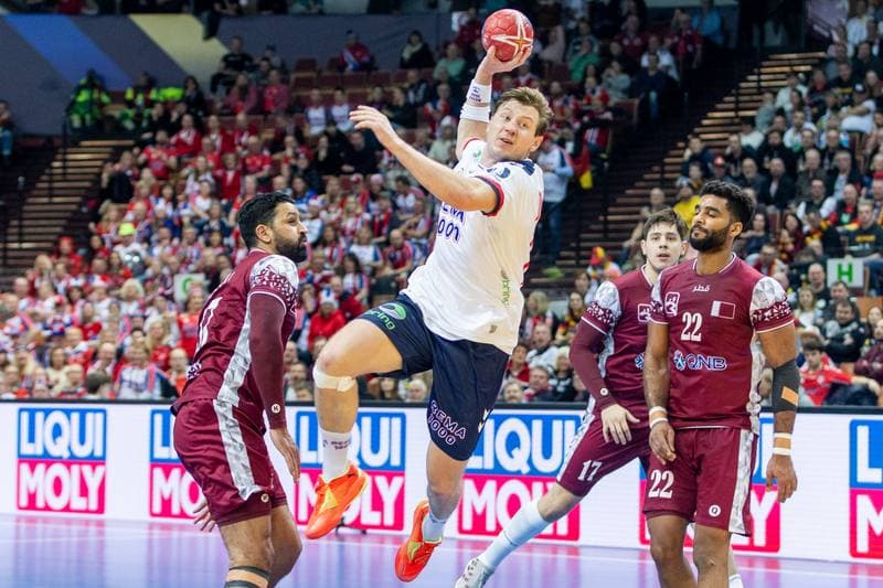 Handball. IHF World Men's Championship. Qatar - Norway. 21.01.2023