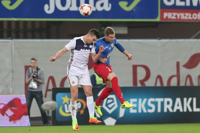 Football. Lotto Ekstraklasa. Piast Gliwice - Wisla Krakow. 04.03.2017
