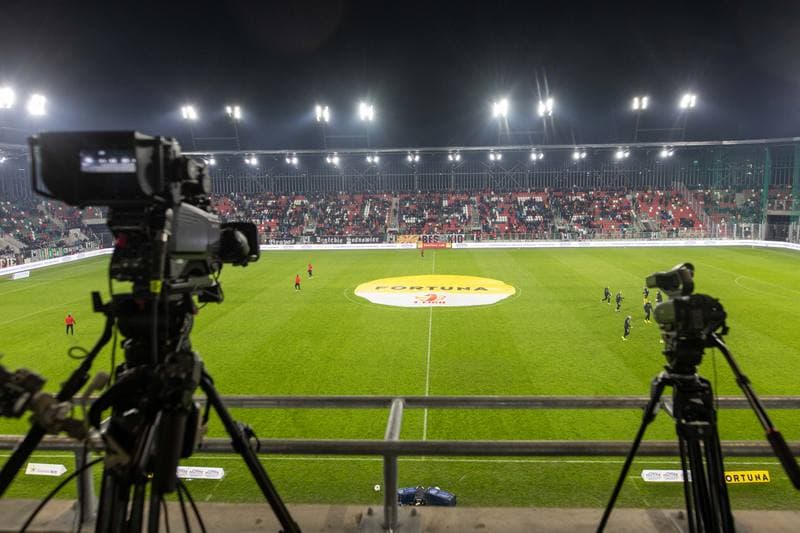 Football. Fortuna I Liga. Zaglebie Sosnowiec - GKS Katowice. 25.02.2023