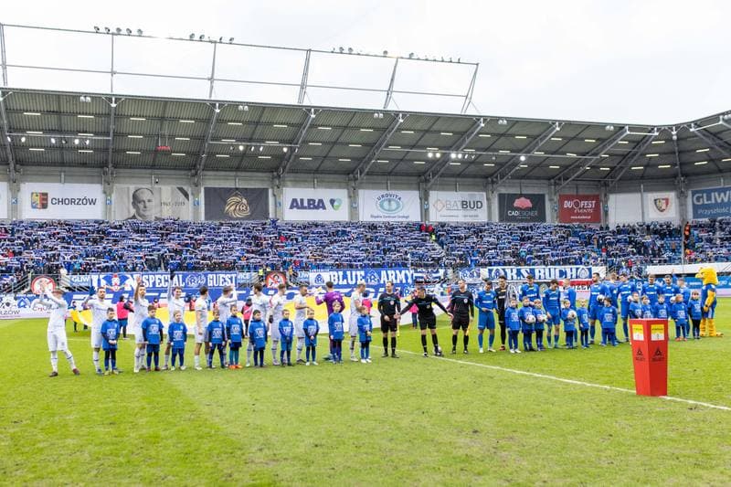 Football. Fortuna I Liga. Ruch Chorzow - Stal Rzeszow. 26.02.2023