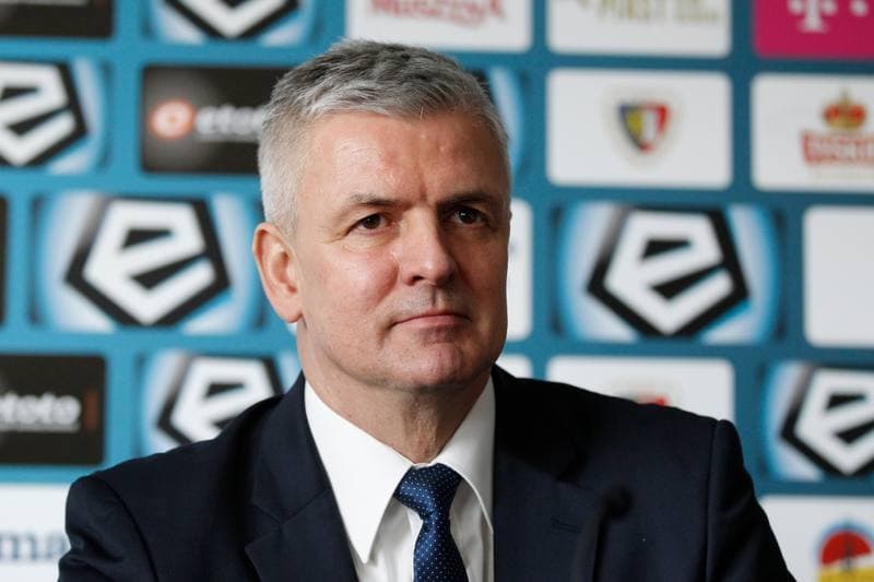 Football. Piast Gliwice. Press Conference. 02.03.2017