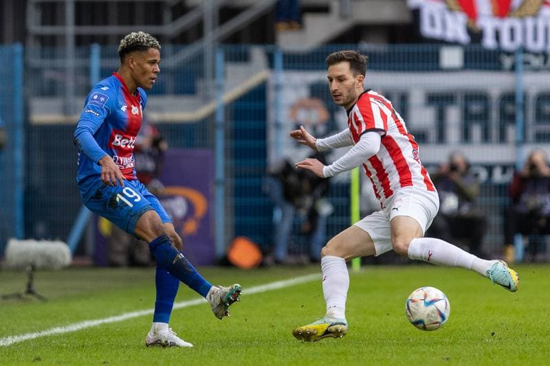 Football. PKO BP Ekstraklasa. Piast Gliwice - Cracovia Krakow. 25.02.2023