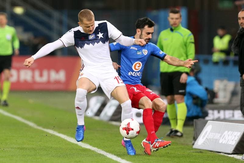 Football. Lotto Ekstraklasa. Piast Gliwice - Wisla Krakow. 04.03.2017