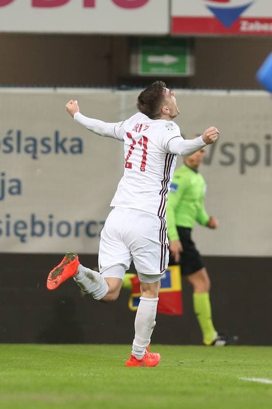 Football. Lotto Ekstraklasa. Piast Gliwice - Wisla Krakow. 04.03.2017