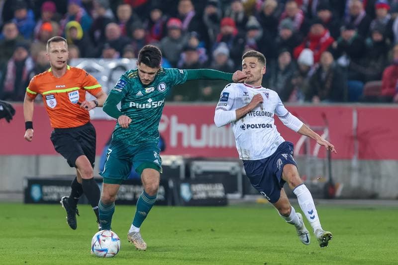 Football. PKO BP Ekstraklasa. Gornik Zabrze - Legia Warsaw. 04.03.2023