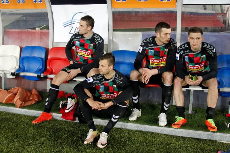 Football. Nice I Liga. Gornik Zabrze - GKS Tychy. 03.03.2017