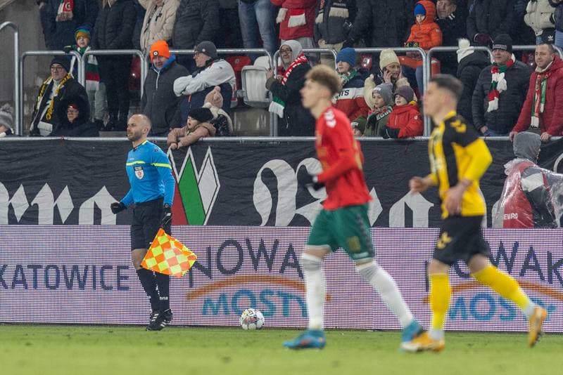 Football. Fortuna I Liga. Zaglebie Sosnowiec - GKS Katowice. 25.02.2023