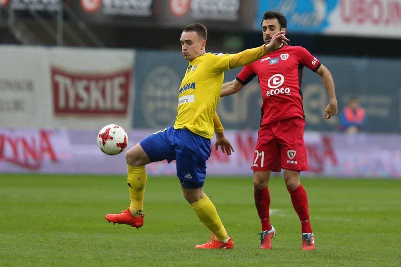 Football. Lotto Ekstraklasa. Piast Gliwice - Arka Gdynia. 18.03.2017