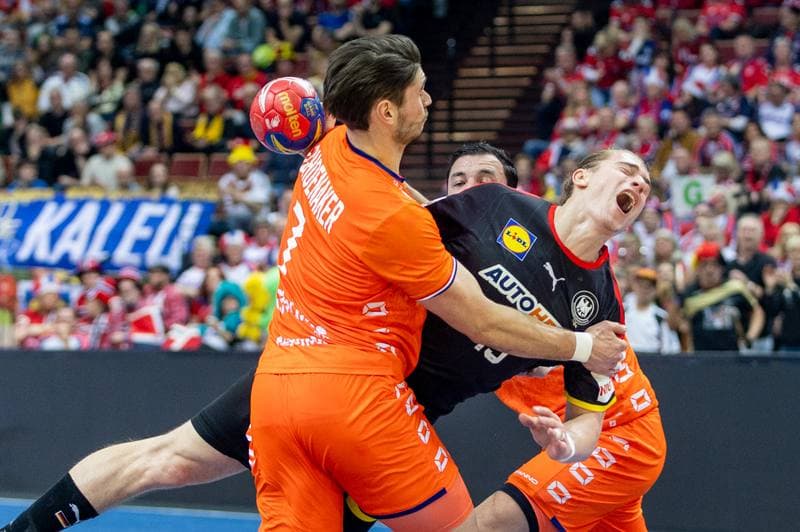 Handball. IHF World Men's Championship. Netherlands - Germany. 21.01.2023
