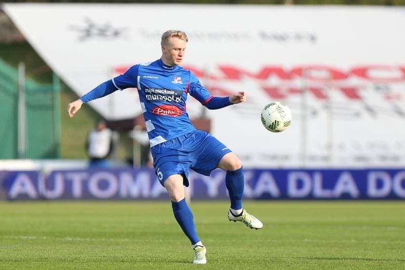 Football. Nice I Liga. Zaglebie Sosnowiec - Podbeskidzie Bielsko-Biala. 15.04.2017