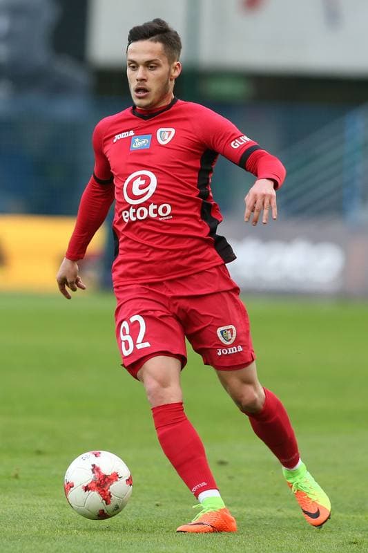 Football. Lotto Ekstraklasa. Piast Gliwice - Jagiellonia Bialystok. 22.04.2017