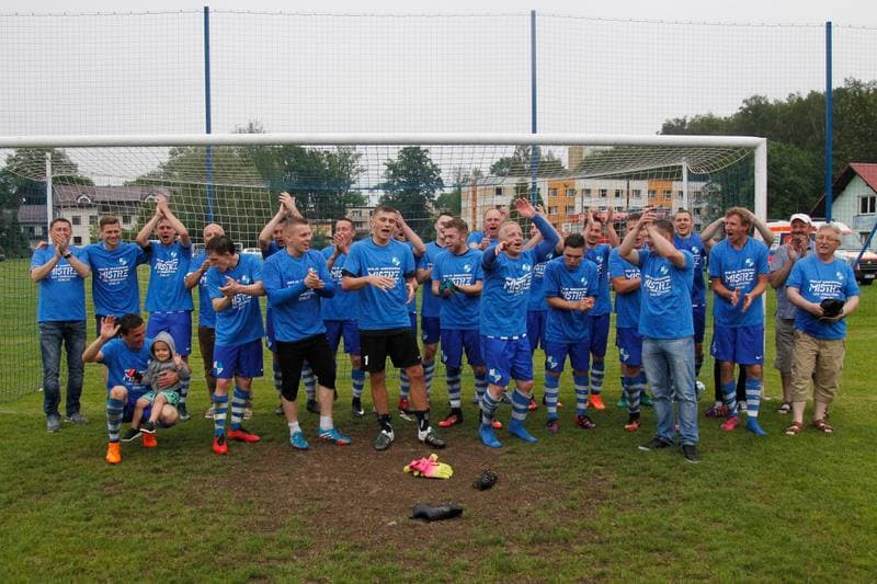 Football. Liga Okregowa. LKS Goczalkowice Zdroj - Grunwald Ruda Slaska. 30.05.2017