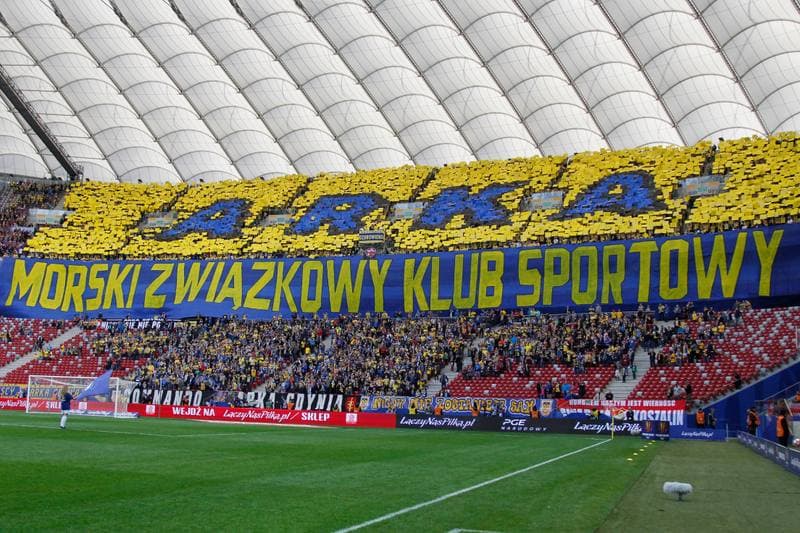 Football. Polish Cup. Lech Poznan - Arka Gdynia. 02.05.2017