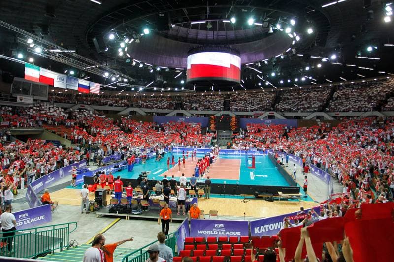 Volleyball. FIVB World League. Poland - Russia. 15.06.2017