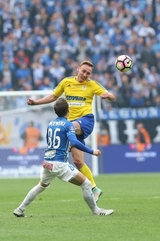 Football. Polish Cup. Lech Poznan - Arka Gdynia. 02.05.2017