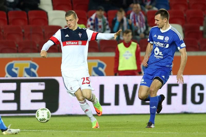 Football. Nice I Liga. Gornik Zabrze - Wigry Suwalki. 21.04.2017