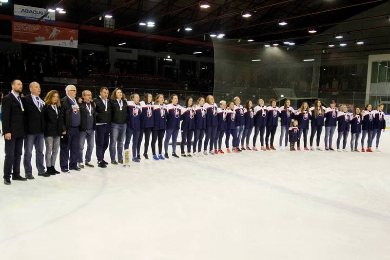 Ice Hockey. Women's World Championship. China - Poland. 14.04.2017