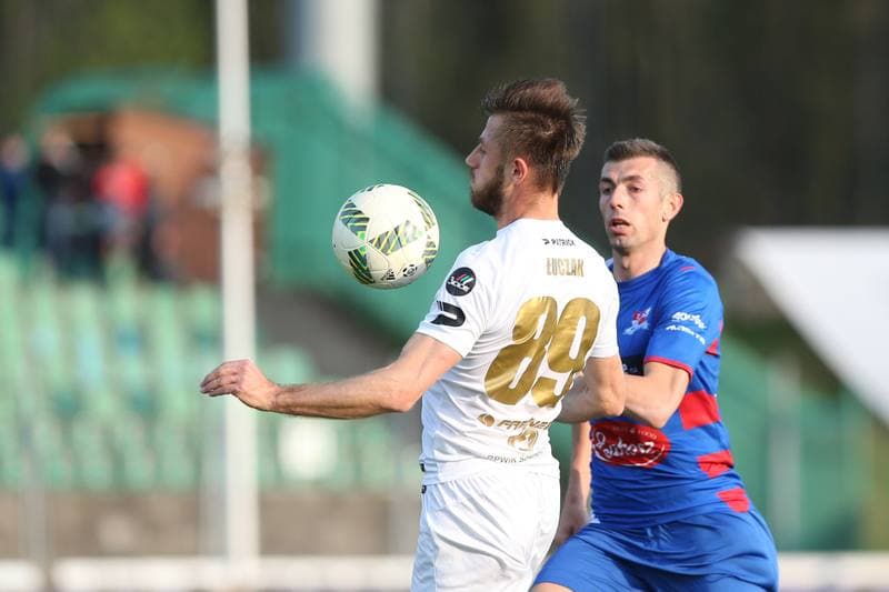 Football. Nice I Liga. Zaglebie Sosnowiec - Podbeskidzie Bielsko-Biala. 15.04.2017