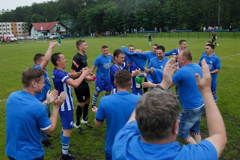 Football. Liga Okregowa. LKS Goczalkowice Zdroj - Grunwald Ruda Slaska. 30.05.2017