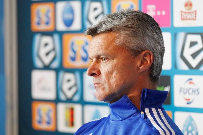 Football. Ruch Chorzow. Press Conference. 24.04.2017