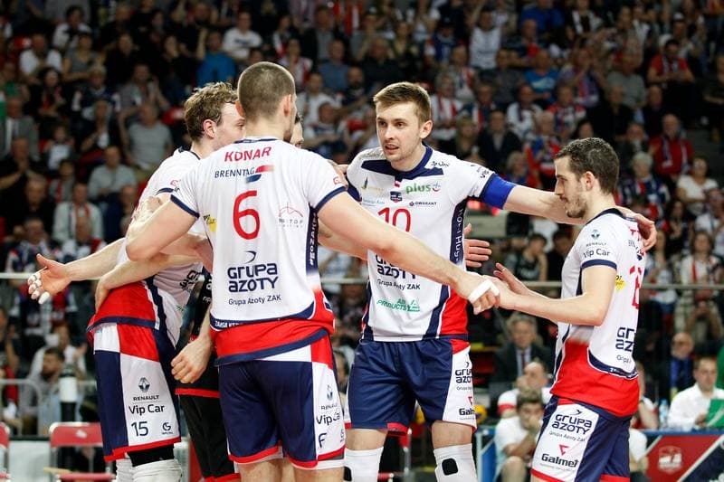 Volleyball. PlusLiga. ZAKSA Kedzierzyn-Kozle - Skra Belchatow. 23.04.2017