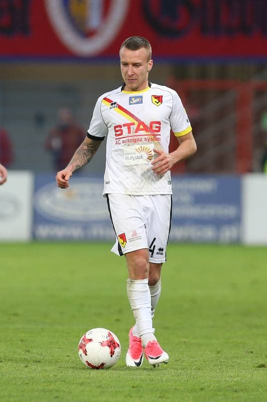 Football. Lotto Ekstraklasa. Piast Gliwice - Jagiellonia Bialystok. 22.04.2017