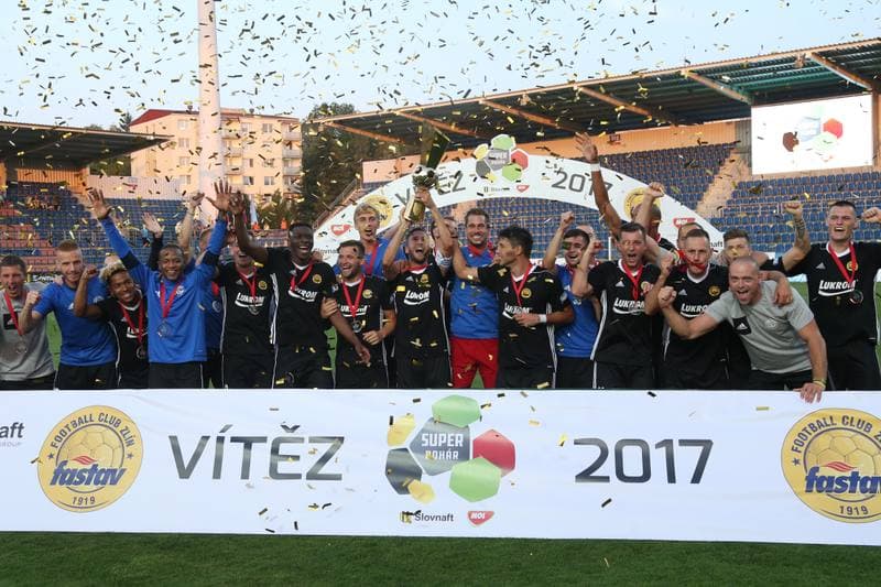 Football. Czech-Slovak Supercup. Fastav Zlin - Slovan Bratislava. 23.06.2017