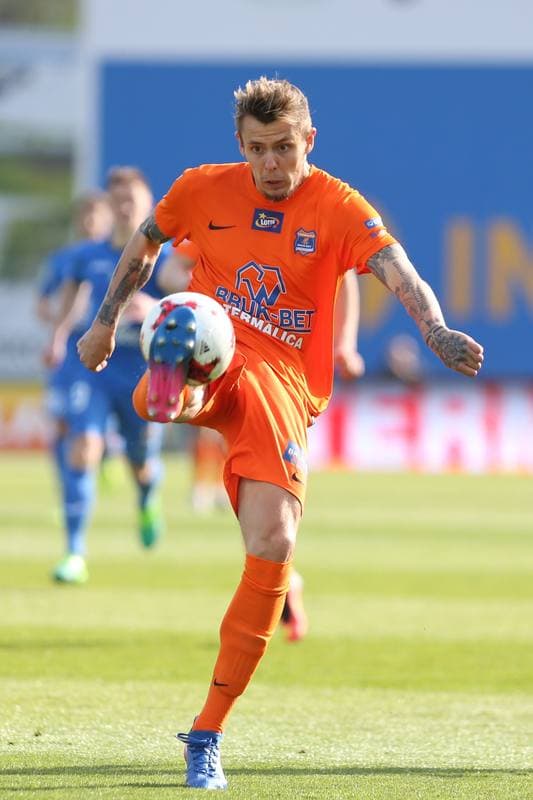 Football. Lotto Ekstraklasa. Bruk-Bet Termalica Nieciecza - Piast Gliwice. 17.04.2017