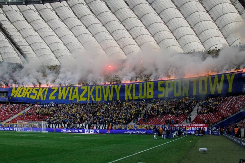 Football. Polish Cup. Lech Poznan - Arka Gdynia. 02.05.2017
