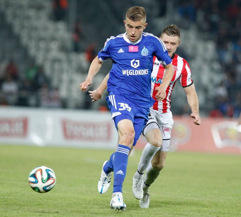 Football. T-Mobile Ekstraklasa. Cracovia Krakow - Ruch Chorzow. 02.06.2015