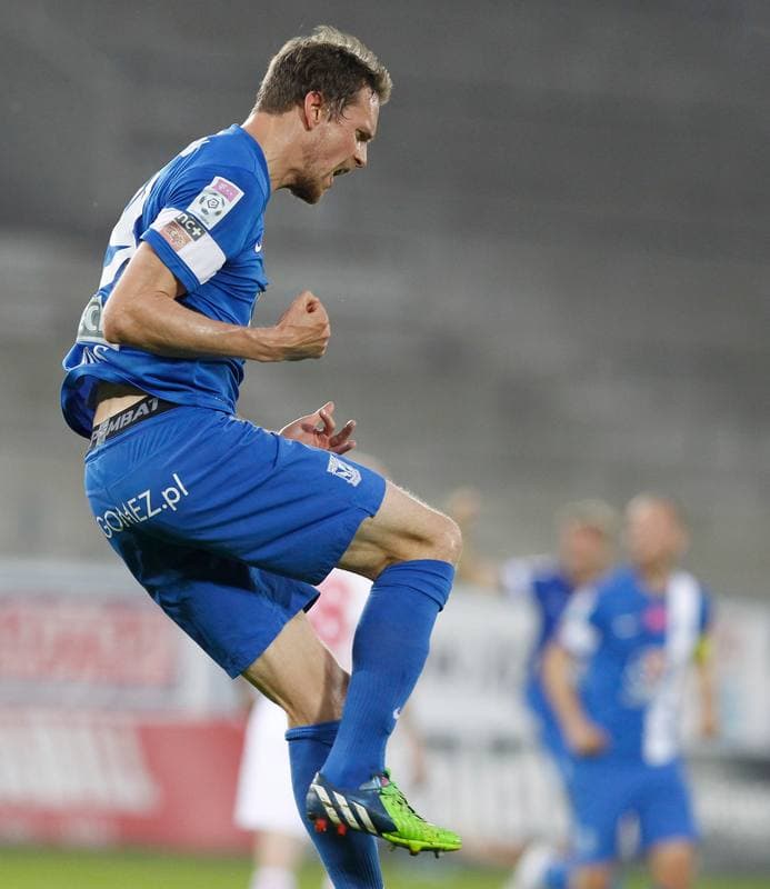 Football. T-Mobile Ekstraklasa. Gornik Zabrze - Lech Poznan. 03.06.2015