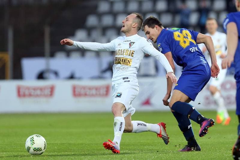 Football. Nice I Liga. Zaglebie Sosnowiec - Stomil Olsztyn. 04.03.2017