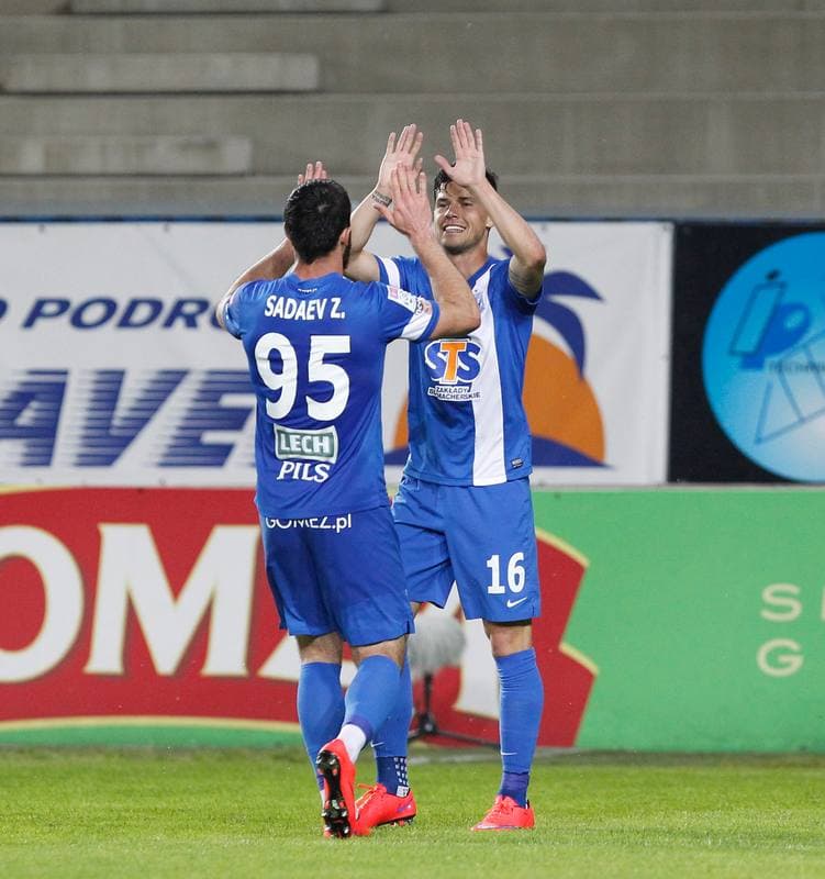 Football. T-Mobile Ekstraklasa. Gornik Zabrze - Lech Poznan. 03.06.2015