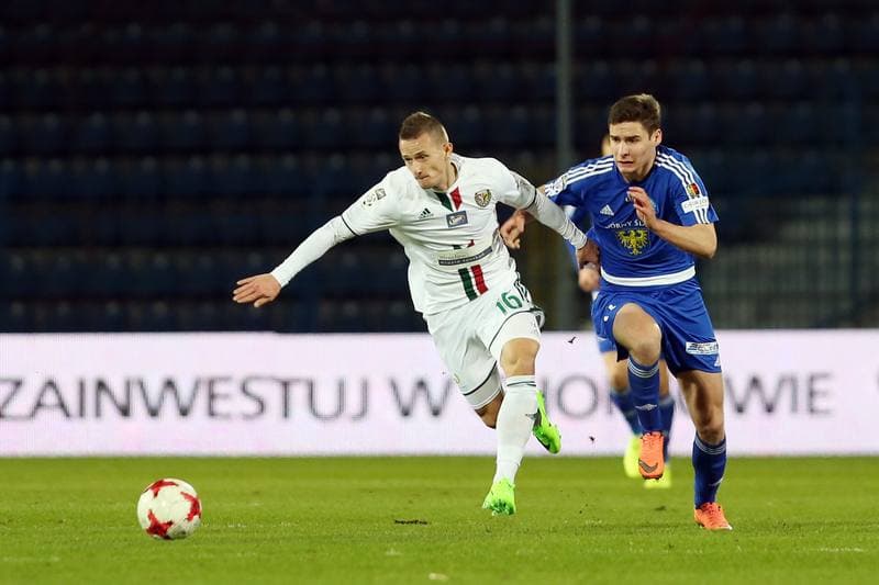 Football. Lotto Ekstraklasa. Ruch Chorzow - Slask Wroclaw. 27.02.2017