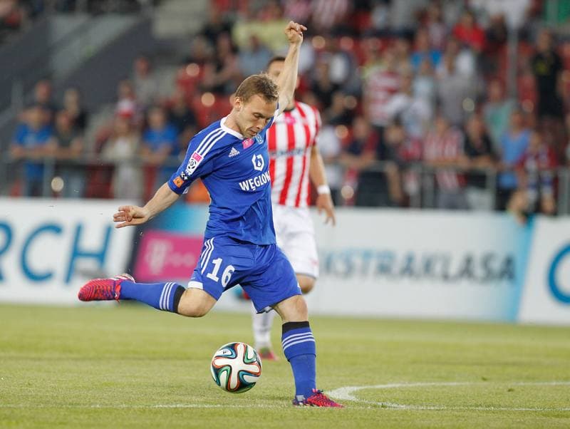 Football. T-Mobile Ekstraklasa. Cracovia Krakow - Ruch Chorzow. 02.06.2015