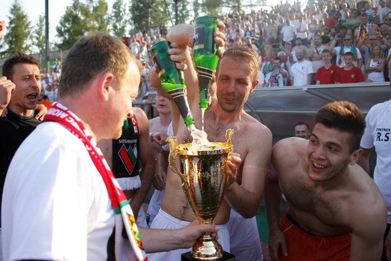 Football. II Liga. Zaglebie Sosnowiec - Puszcza Niepolomice. 07.06.2015