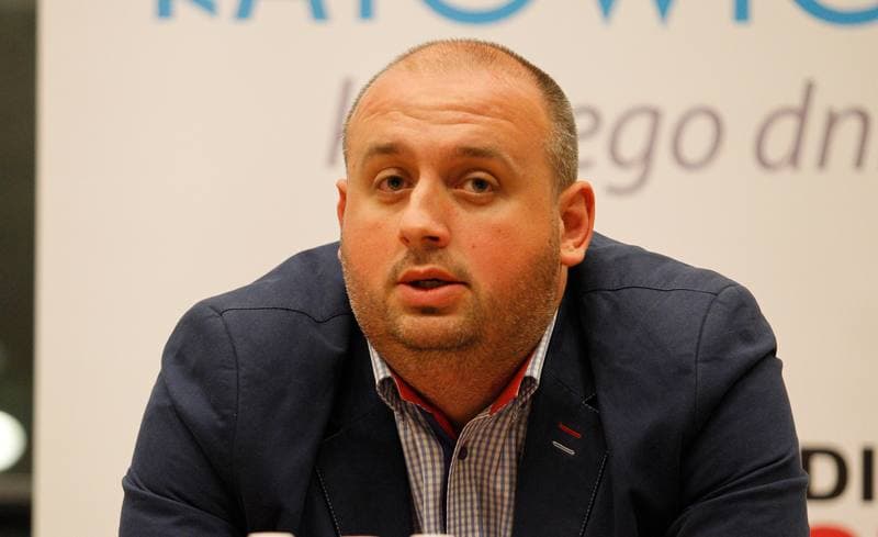 Football. Katowice. Press Conference. 10.06.2015