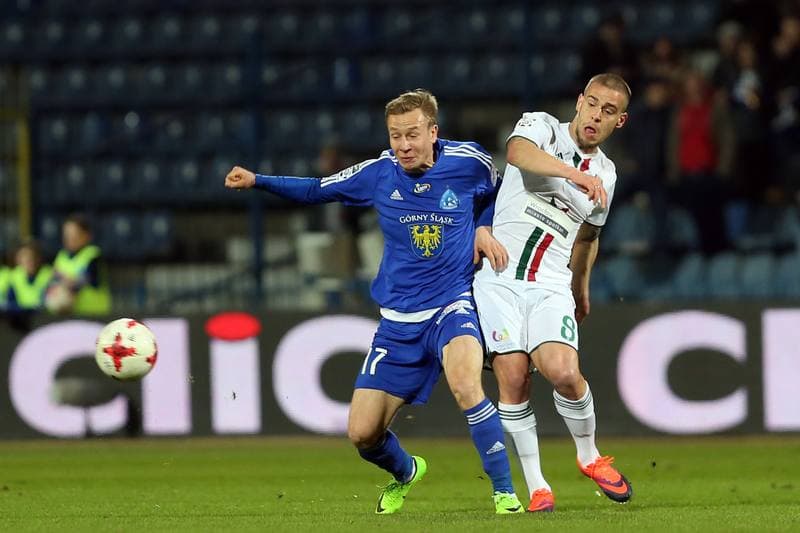 Football. Lotto Ekstraklasa. Ruch Chorzow - Slask Wroclaw. 27.02.2017