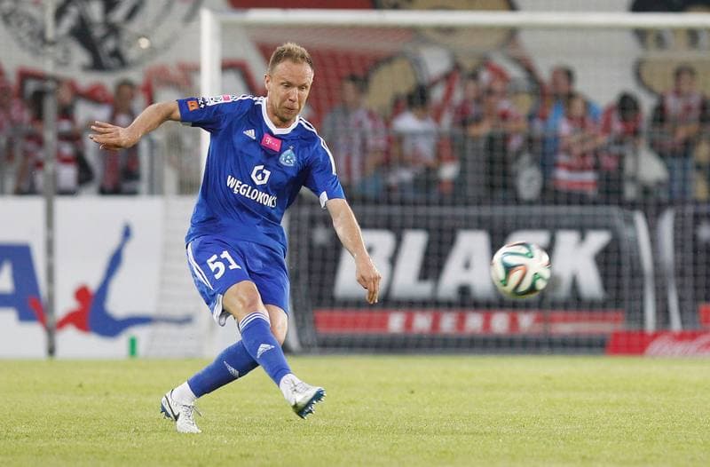Football. T-Mobile Ekstraklasa. Cracovia Krakow - Ruch Chorzow. 02.06.2015
