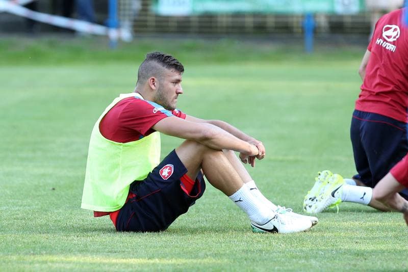 Football. Czech Republic. Training. 15.06.2017
