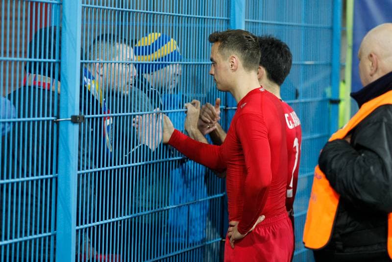 Football. Lotto Ekstraklasa. Piast Gliwice - Jagiellonia Bialystok. 22.04.2017