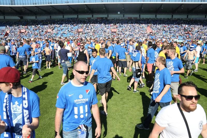 Football. Fortuna Narodni Liga. Banik Ostrava - 1 SC Znojmo. 28.05.2017