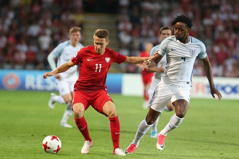 Football. UEFA European U21 Championship. England - Poland. 22.06.2017