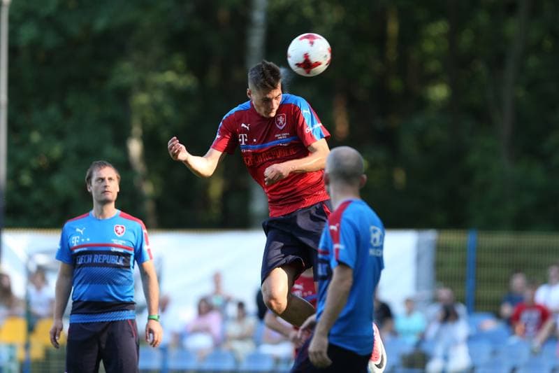 Football. Czech Republic. Training. 15.06.2017